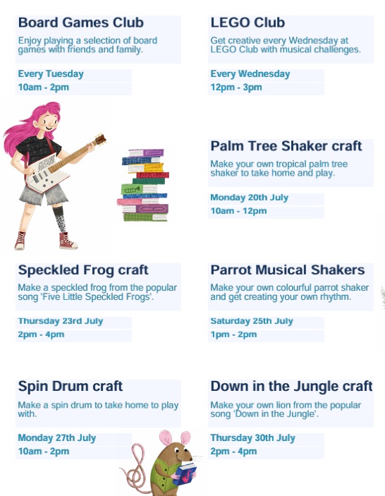 Netherton Library - Summer Reading Challenge: Spin Drum